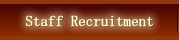 Staff Recruitment